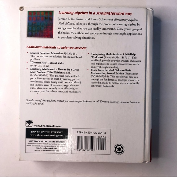 Elementary Algebra - Picture 6 of 7